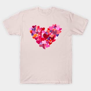 hearts in heart T-Shirt
